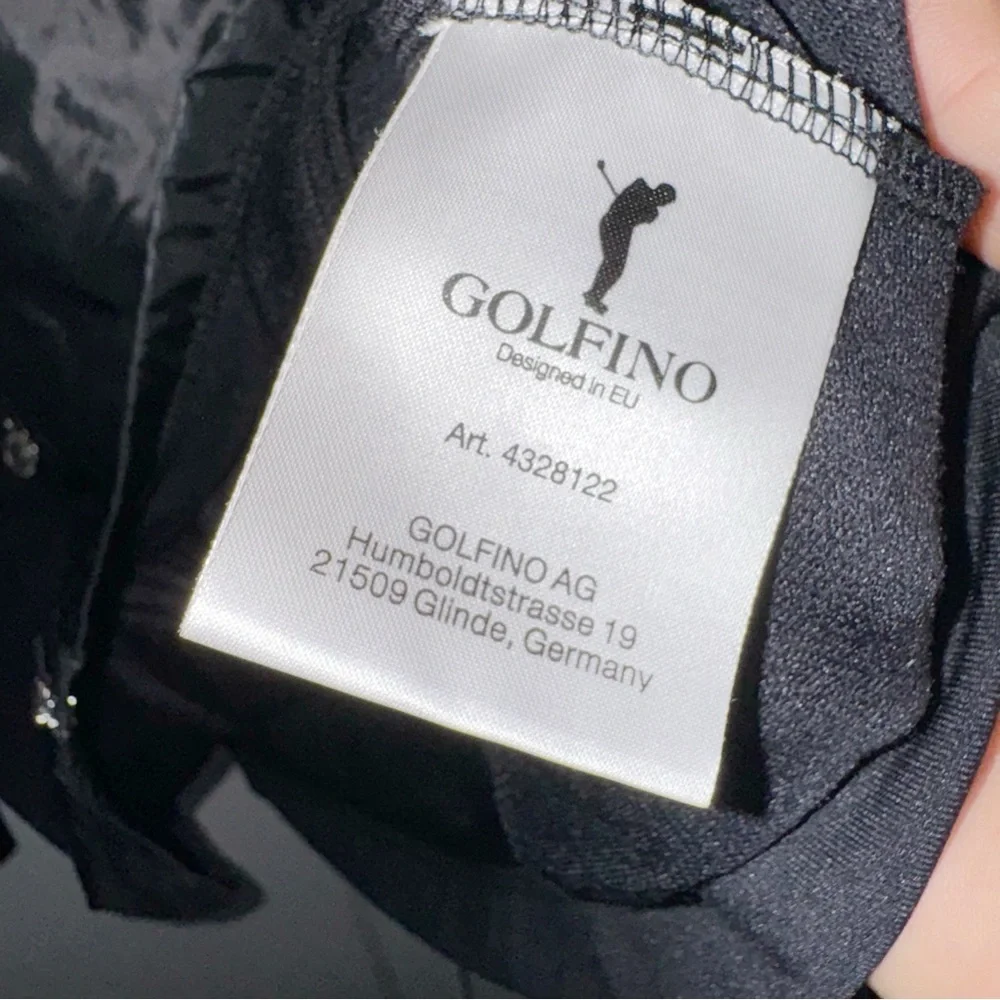 Golfino Golf Jacket Lightweight Black Berenice Sports Sz M/L Gorpcore Ladies